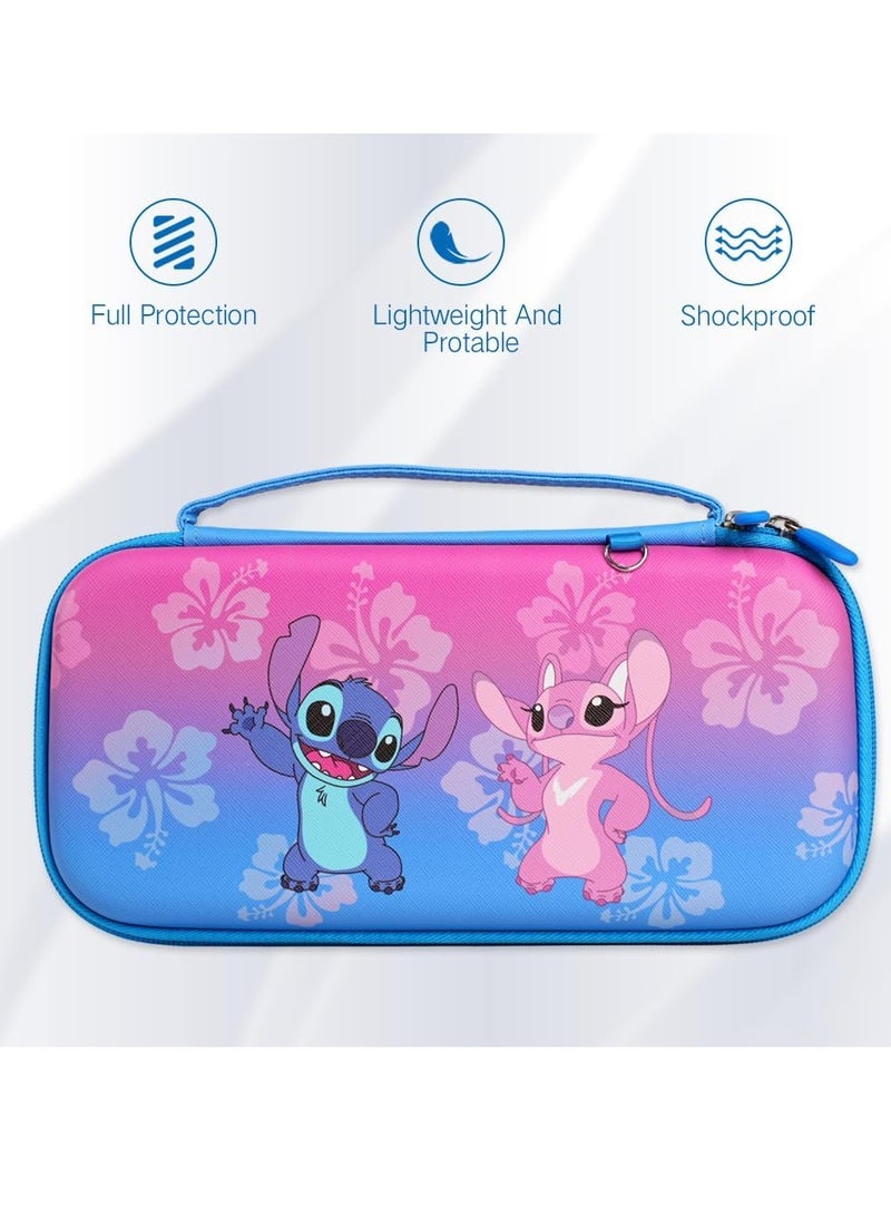 general A beautiful portable travel protective case for the Nintendo Switch OLED  which comes with shoulder straps and has a protective pouch inside - Image 4