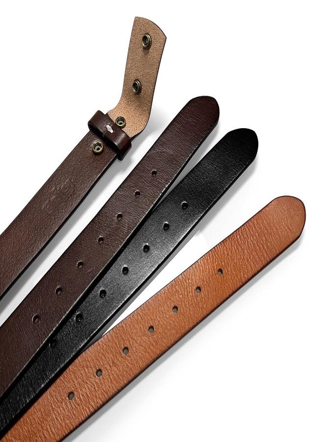 Belts.com BS040 100% One-Piece Full Grain Leather Belt Straps with Slot Hole 1-1/2" (38mm) Wide (Slot Hole-Brown, 36) - Image 3