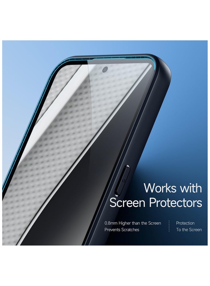 غطاء لهاتف Nothing Phone (2a) Plus 5G، غطاء شفاف كريستالي من مواد PC+TPU، مقاوم للصدمات ويعمل كحافة واقية لهاتف Nothing Phone 2a Plus. - Image 3