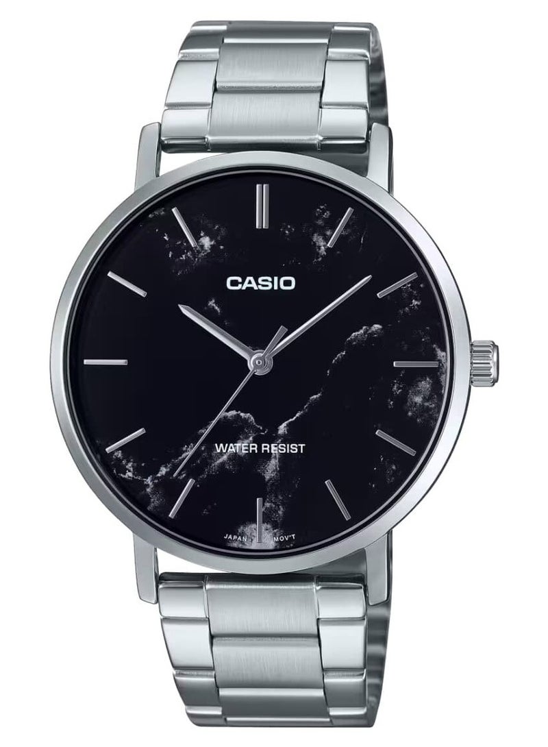 CASIO Multi Hands Men Formal Watch - MTP-VT01DM-1AUDF - Image 1