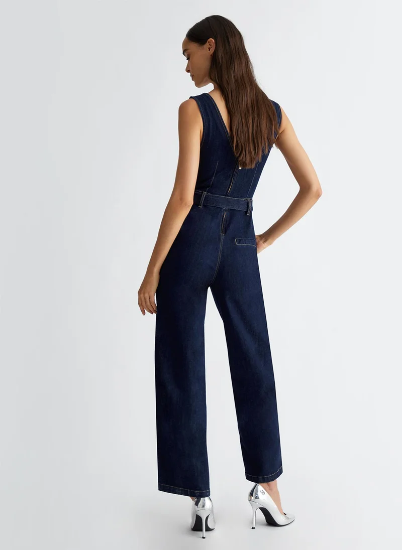 ليو جو جمبسوت دنيم بحزام