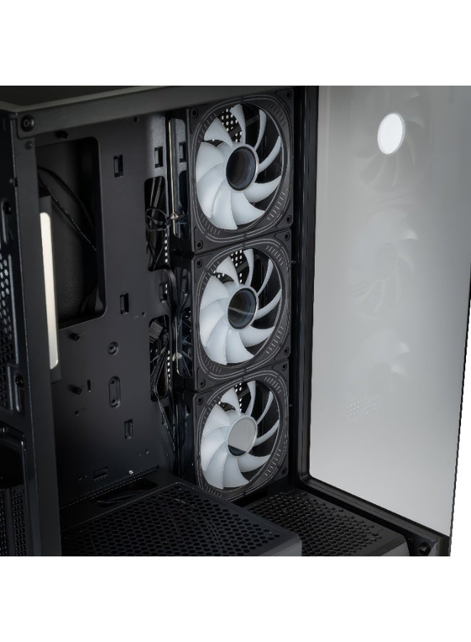AEROCOOL B507F-G-BK-v1 / ARGB Fan x 4, Type C x 1, - Image 4