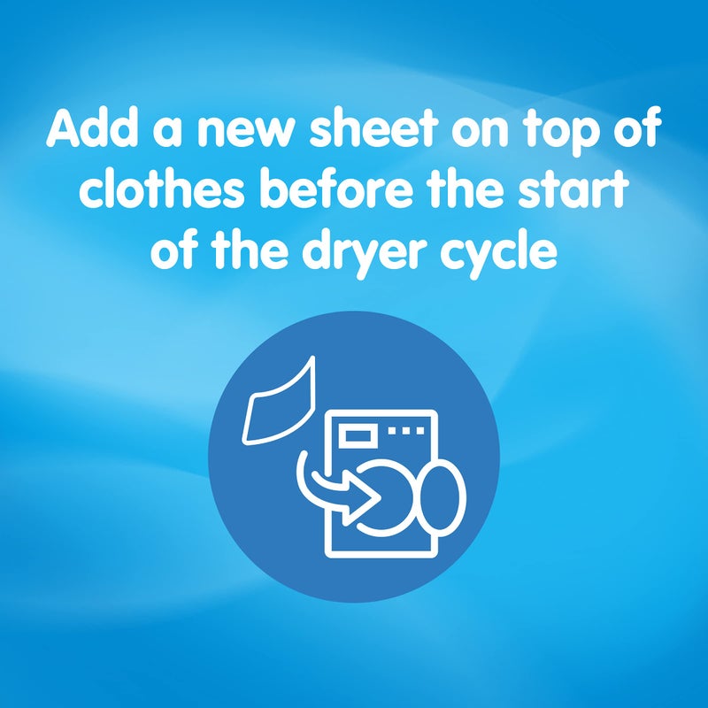 Snuggle Fabric Softener Dryer Sheets, Blue Sparkle, 80 Count - Image 4