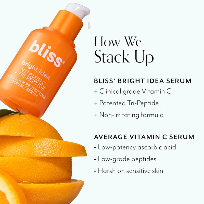 Bliss The Elder Millennial Kit Complete Skincare Essentials Set Includes Daily Face Cleanser Under Eye Masks Brightening Vitamin C Serum and Moisturizer - Image 4