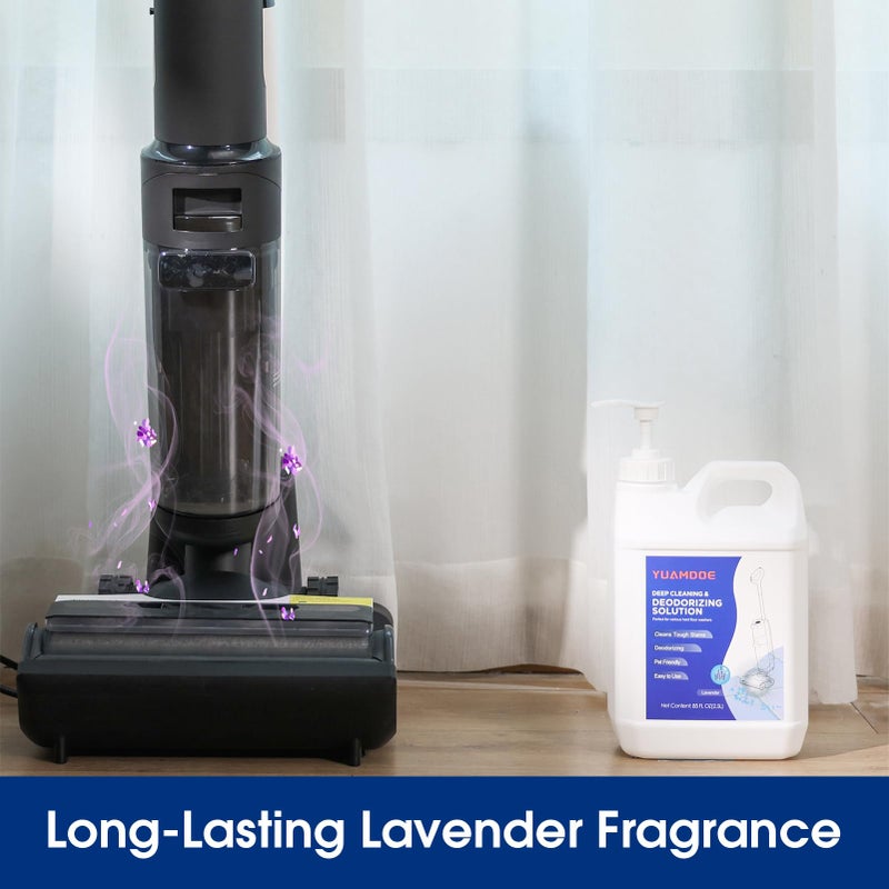 Yuamdoe Deep Cleaning & Deodorizing Solution, 85FL OZ/2.5L, Designed for Tineco, Compatible with Floor One Series & iFloor Series (EXCEPT Steam series), Lavender Fragrance - Image 2