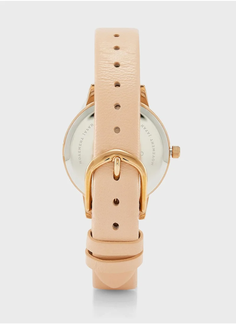 OLIVIA BURTON 3D Flower Analog Watch