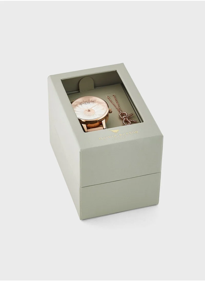 OLIVIA BURTON 3D Flower Analog Watch