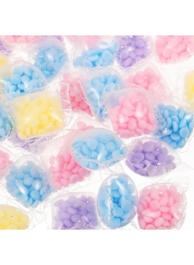 zoba 50 pieces of scented laundry beads, 6 grams, fragrance-enhanced beads, scented laundry beads, fabric softening beads - Image 2