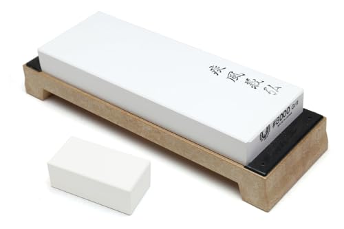 Yoshihiro Professional Grade Toishi Japanese Whetstone Knife Sharpener Water Stones 8000 grit