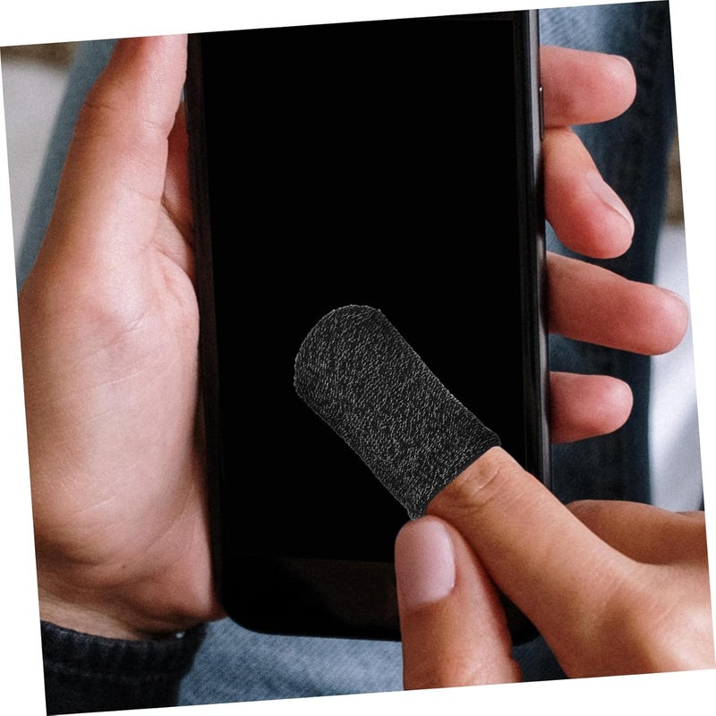 LALAFINA 1Set Mobile Game Controller Gaming Triggers with Finger Sleeves for Enhanced Durability and Response Compatible with All Mobile Devices for Long Gaming Sessions - Image 3