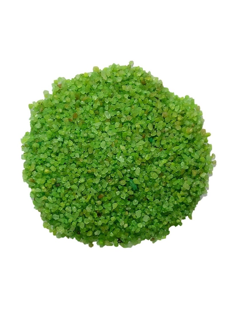 OhhSome Ohhsome 2Kg Green Fine Sand Natural Pebbles Stone Home Decorative Vase Fillers 2Kg  - Image 1