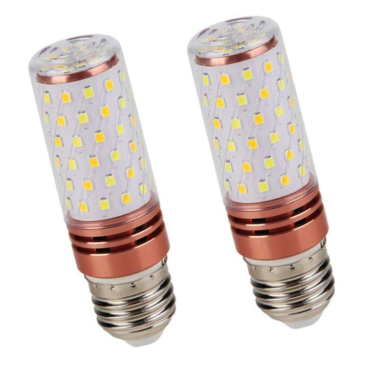 Improvhome Tricolor Candelabra 12W Filament Light Bulbs with 420 Lumen Light Bulbs, Tri Colors are Warm White, White and Cool White Non-Dimmable LED Lamp - Image 1