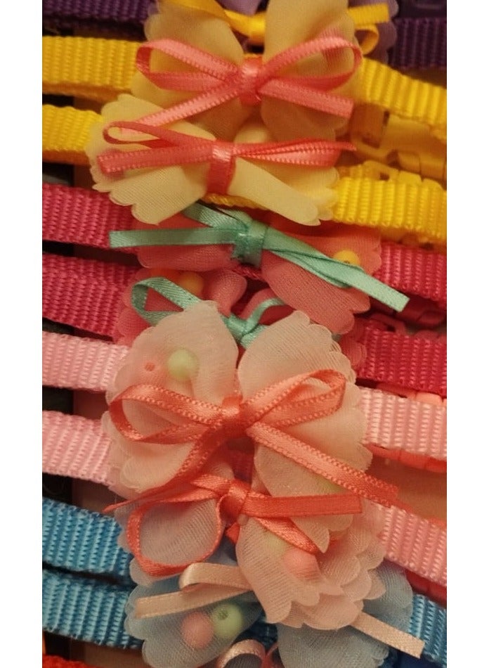 ١٢ طوق الحيوانات الأليفة القابل للتعديل مع جرس للكلاب والقطط (متعدد الالوان) - Image 2