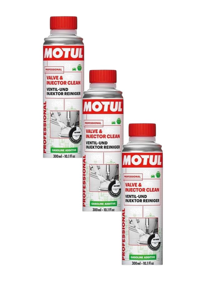 موتول منظف الصمامات والحاقنات ‎I‎ إضافات سيارات (300 مل) – مستورد من أوروبا (عبوة من 3 قطع) - Image 1