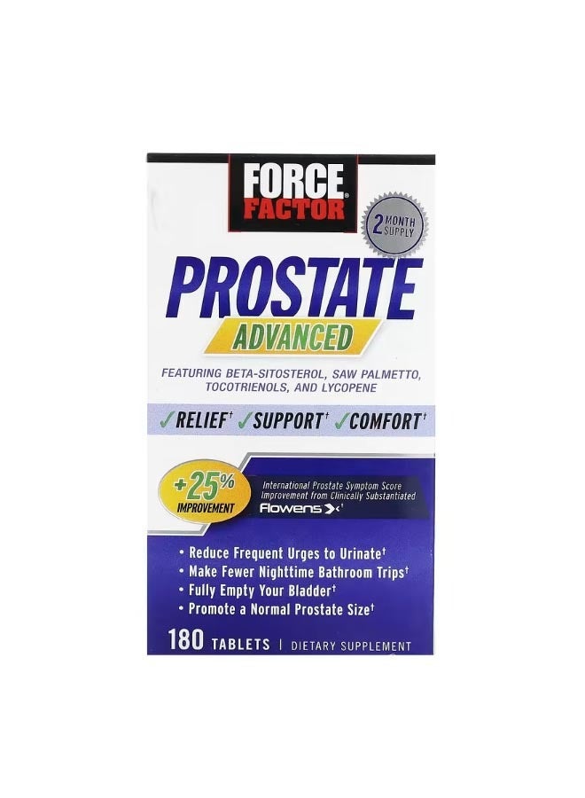 فوريس فاكتور Prostate Advanced 180 Tablets - Image 1