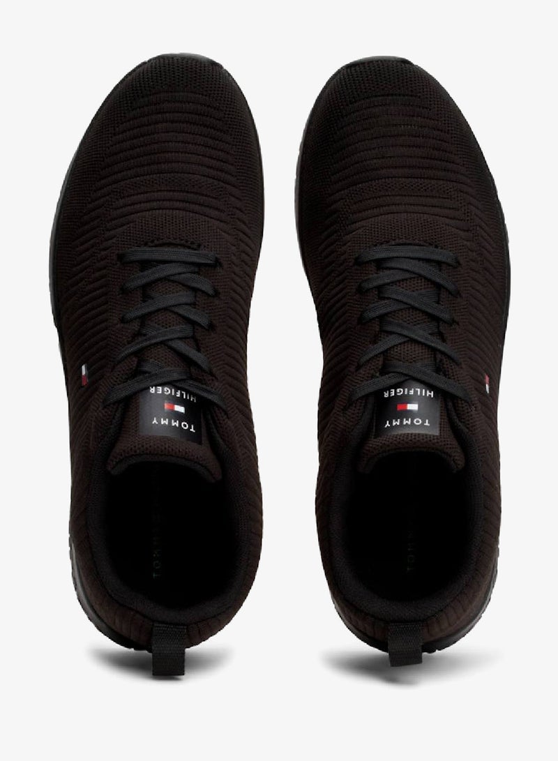 TOMMY HILFIGER Signature Knitted Trainers - Image 3