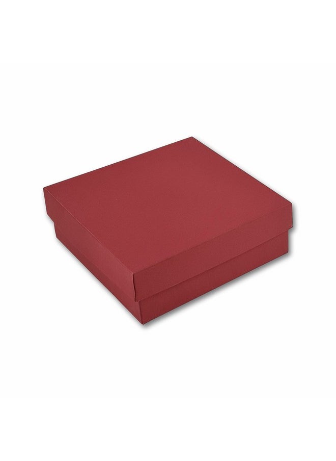 Generic - Red Rigid Box - 6x6x2 Inch - Image 1