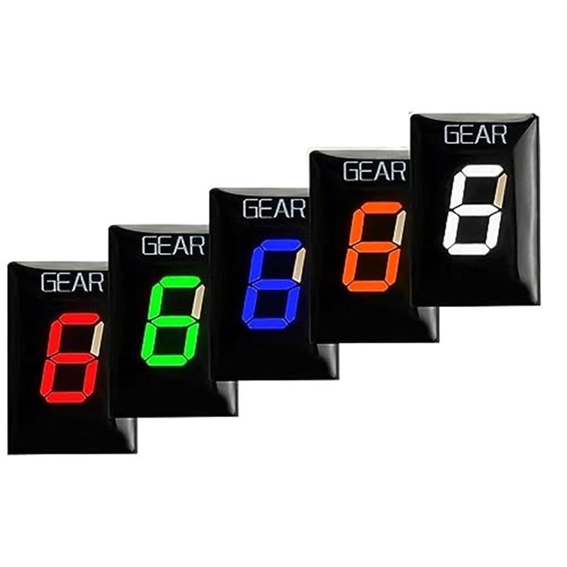 Wivplex Motorcycle 1-6 Speed Gear Indicator Meter - Image 3