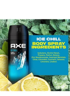 Axe Deodorant Body Spray Ice Chill 150ml  - Image 2