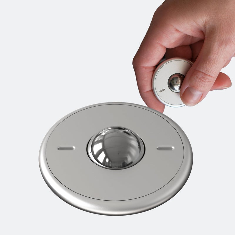 ONO Scroller Handheld Fidget Toy for Adults Help Relieve Stress Anxiety Tension Promotes Focus Clarity Compact Portable Design Aluminum Grey - Image 3