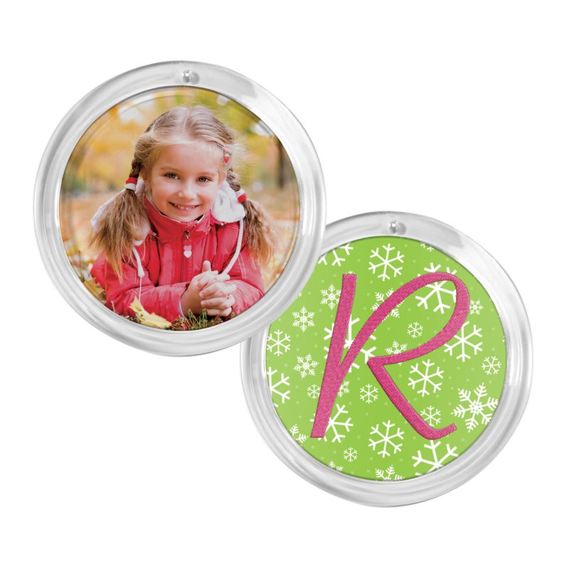 Snapins Create Your Own Round Ornaments  Pack of 12
