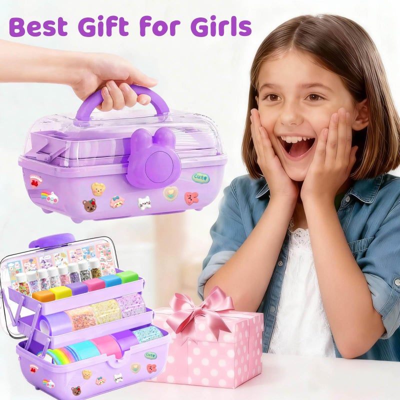 ZiZa Nano Tape Bubble Kit For Kids  Squishy Maker Making Kit  Birthday For 4 5 6 7 8 9 Year Old Girls Girl Grandkids  Kids Toys For Girls 4-6 6-8 8-10 10-12 - Image 3