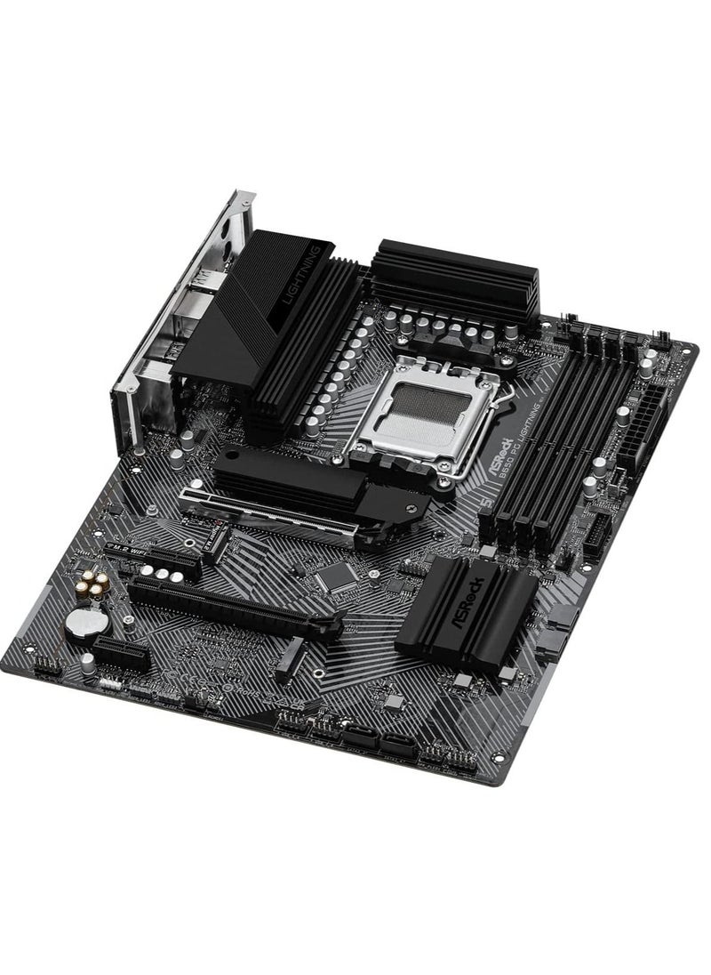 ASRock - ASRock B650 PG Lightning AMD Ryzen 7000 Series Processors Motherboard - Image 1