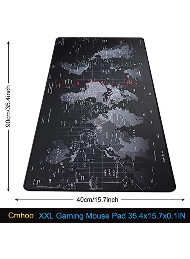 erorex Xxl Professional Large Mouse Pad And Computer Game Mouse Mat 35.4X15.7X0.1In Map 90 * 40 Map - Image 2