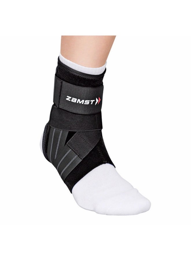 Zamst Zamst A1 Orthopedic Ankle Support Brace Cap for Men and Women | Wrap Pad | Sports Injury Recovery Foot Care Hyper-Protective | Arthritis Pain Relief Breathable with Adjustable Straps | Right Ankle | Large  - Image 1