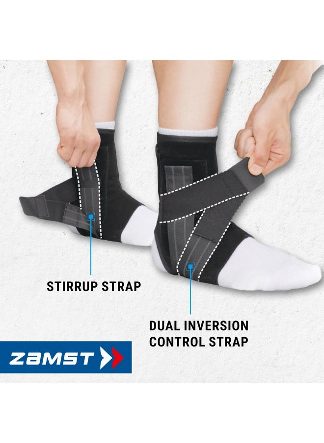 Zamst Zamst A1 Orthopedic Ankle Support Brace Cap for Men and Women | Wrap Pad | Sports Injury Recovery Foot Care Hyper-Protective | Arthritis Pain Relief Breathable with Adjustable Straps | Right Ankle | Large  - Image 3