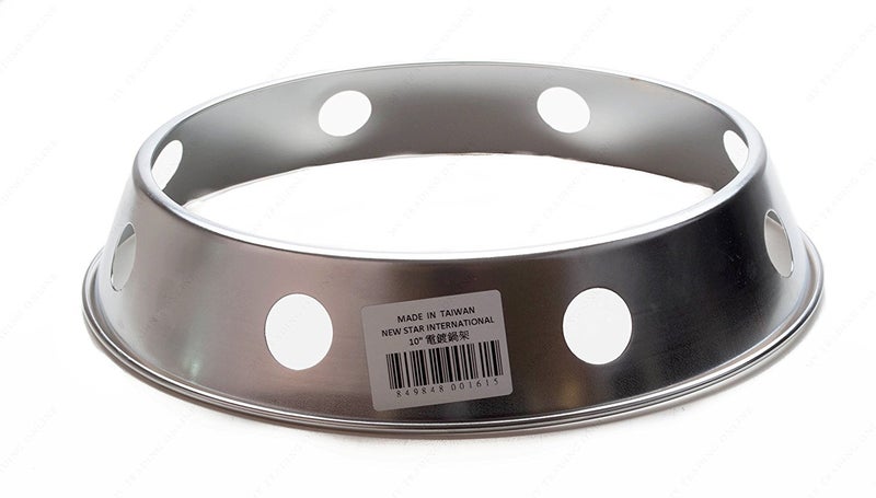 MV Trading New Star International NCWS9 Steel Wok Rack 7Inch and 9Inch Reversible Size