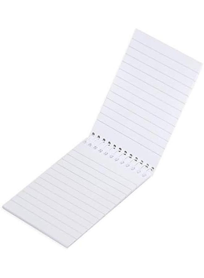 Durable Fis 10 Pcs A7 Soft Cover Spiral Notebook Top Spiral Single Ruled Printed Design Front And Back With Uv 50 Sheets Fsnbsa750Slet - Image 3
