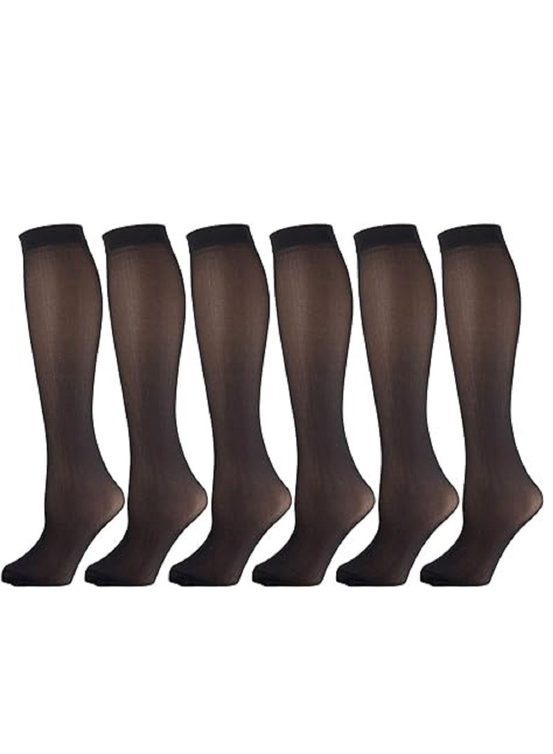 5pcs Women's Summer Ultra Thin Long Socks - Image 4