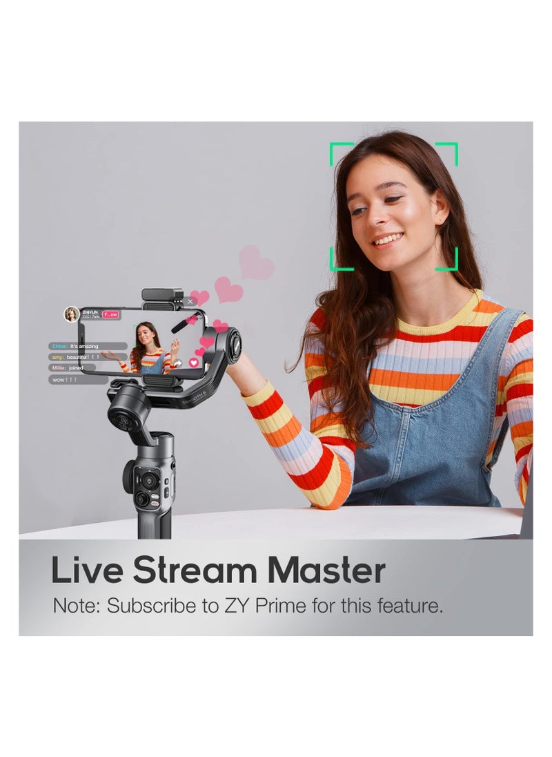 زيون Zhiyun Smooth 5 Gimbal Stabilizer for Smartphone  - Image 5