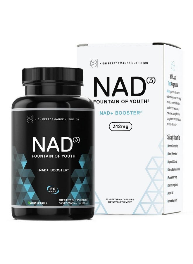 أتش بي أن معزز Nad+ (Nad3)، معزز للخلايا مضاد للشيخوخة، منشط Nrf2، بديل نيكوتيناميد ريبوسيد، مكمل Nad للطاقة الطبيعية وطول العمر وصحة الخلايا، 312 مجم لكل وجبة (إمداد لمدة شهر واحد)  - Image 1