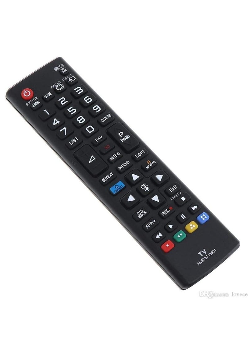 Replacement LG AKB73715601 AKB73715646 Remote Control for LG LED LCD Plasma 3D Smart TVs - Image 1