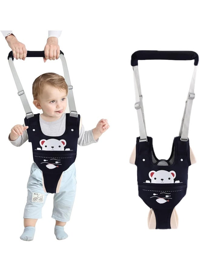 Ocanoiy Baby Walking Harness Handheld Baby Walker Assistant Belt Adjustable Toddler Infant Safety Harnesses Standing Up Walking Learning Helper with Detachable Crotch for 9-24 Month Old  - Image 1