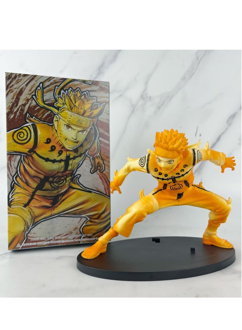 Naruto Shippuden: Six Paths Sage Mode Squatting Figure, Collectible Action Figure, Boxed Display Model - Image 1