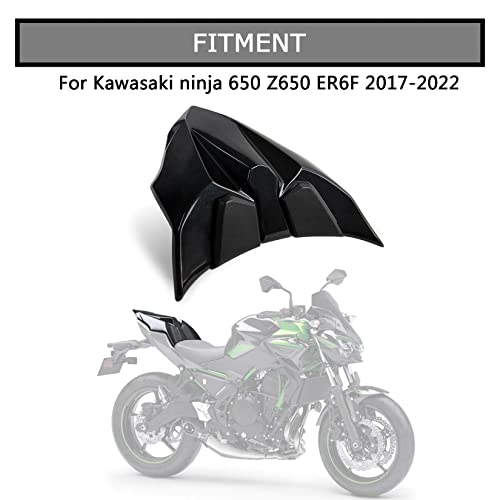 psler Rear Passenger Pillion Solo Seat Cowl Cover Fairing Tail Section for Ninja 650 Z650 2017 2018 2019 2020 2021 2022 - Image 2