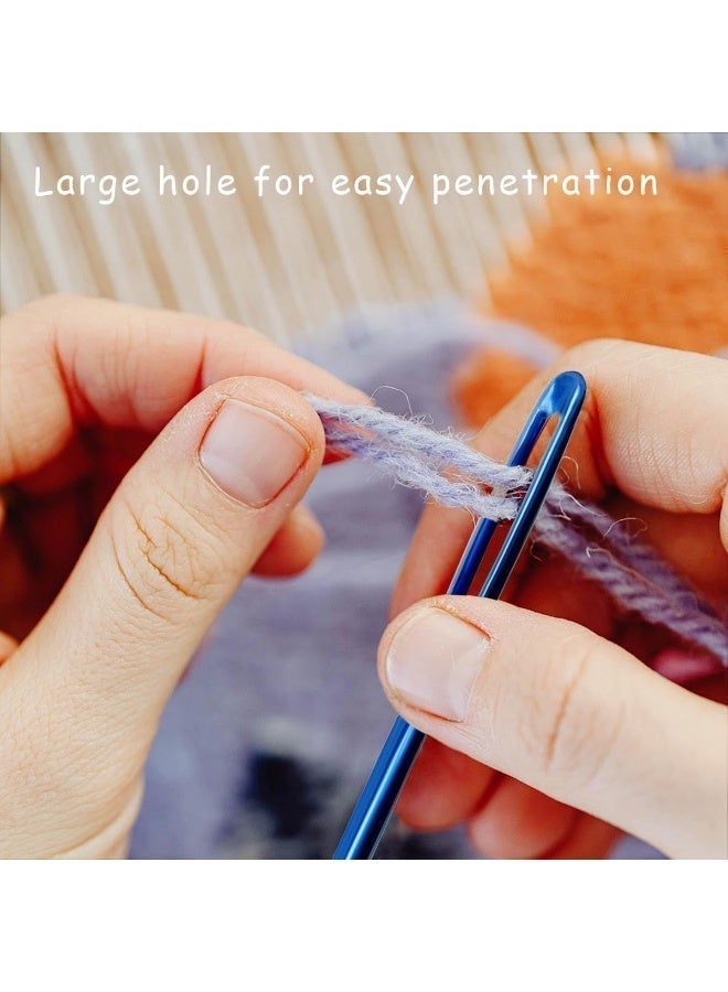 ChicAbode 10Pcs Yarn Needle, Yarn Darning Tapestry Needle, Bent Needles for Crochet, Large Big Eye Weaving Needle, Tapestry Needle, Bent Needles, Bent Tapestry Needles, Wool Blunt Needles Needle - Image 5