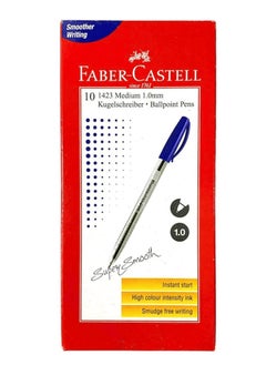 Faber-Castell Blue Ballpoint Pens - 10 Pieces - pzsku/Z5BC99DF19690CAFD91BFZ/45/_/1733294187/9be4163a-17e8-4ea2-8008-c81878778b94