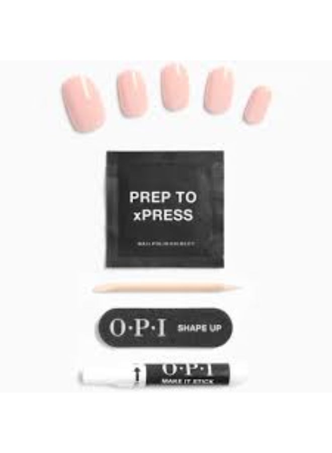 Opi xPress/On False Gel-Like Nails Color French Manicure x30 - Image 2