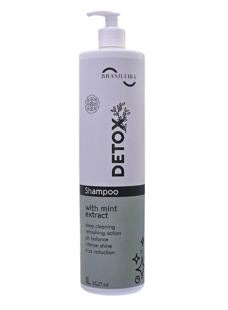 BRASILEIRA Brazilera Detox Shampoo for Removing Build-up and Cleansing the Scalp - Image 1