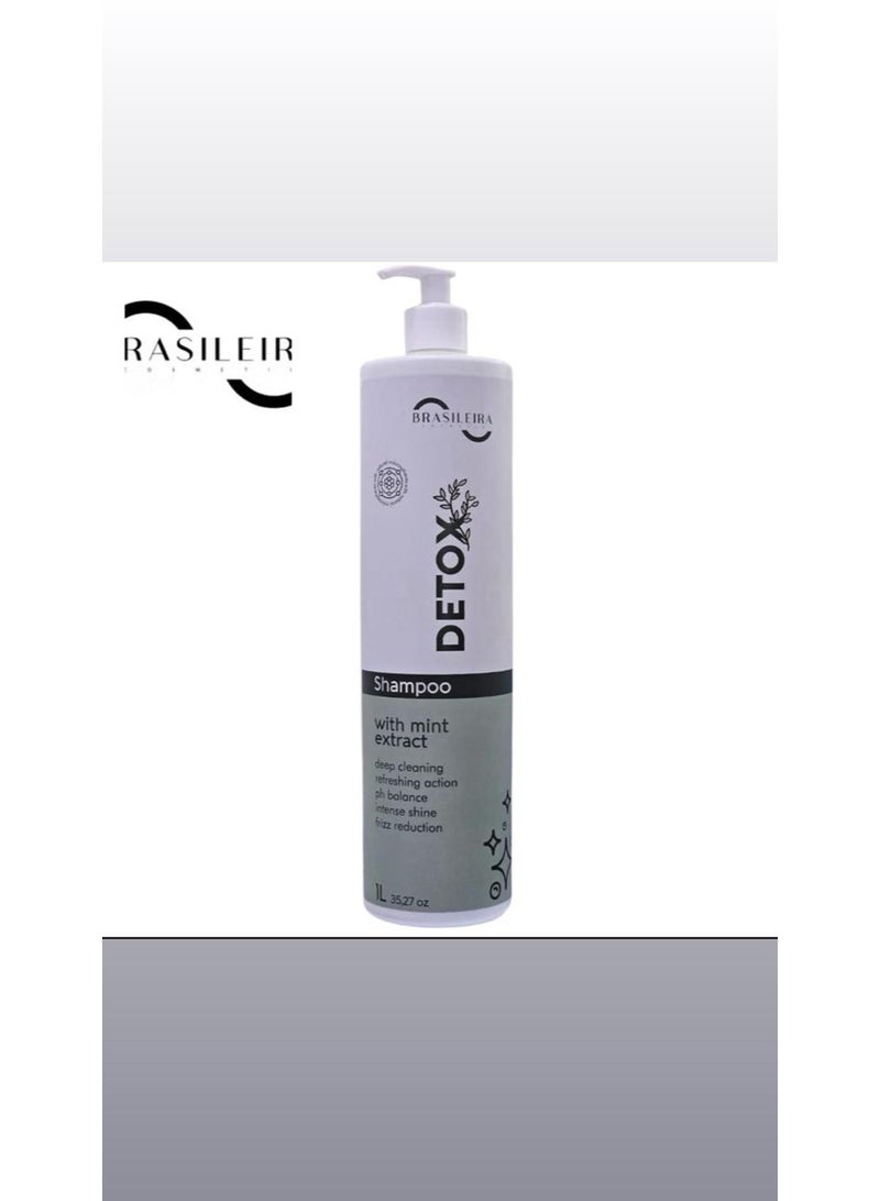 BRASILEIRA Brazilera Detox Shampoo for Removing Build-up and Cleansing the Scalp - Image 2