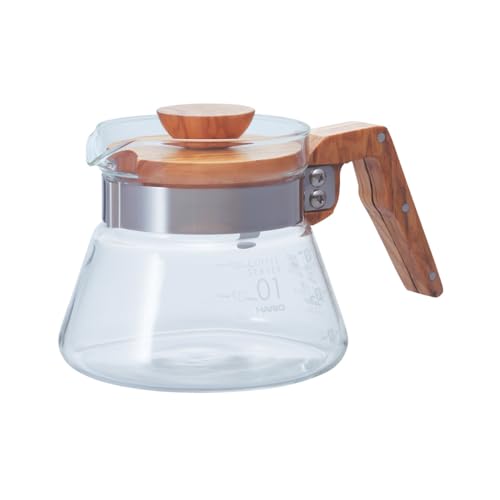 Hario V60 Olive Wood Coffee Server 400ml - Image 1