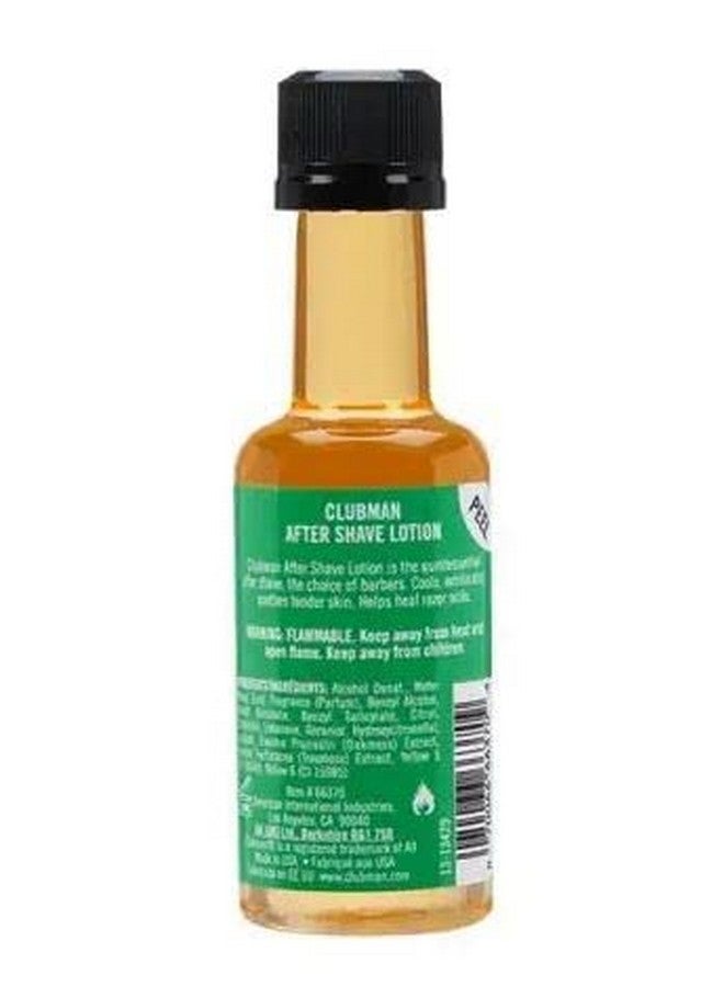 Clubman Pinaud After Shave Lotion Soothes Skin After Shaving With Masculine Fragrance 1.7 Fl. Oz X 2 Packs - Image 2