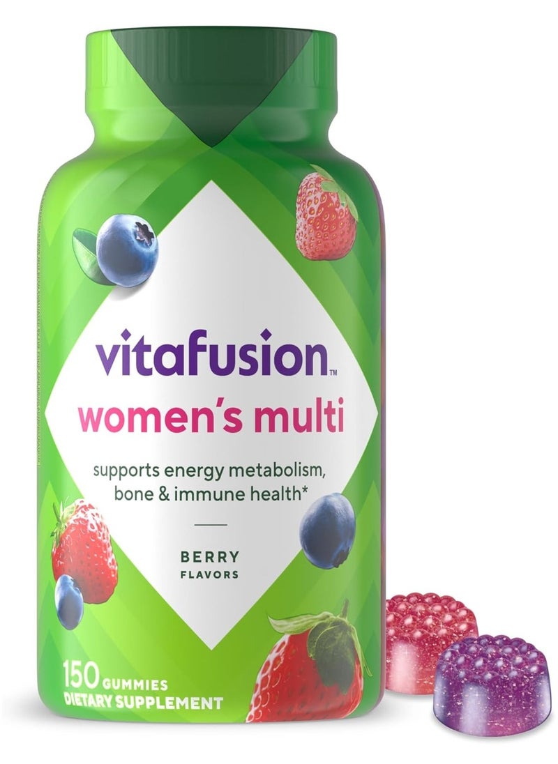 Vitafusion - Women's Multivitamin Natural Berry Flavored - 150 Gummies - Image 1