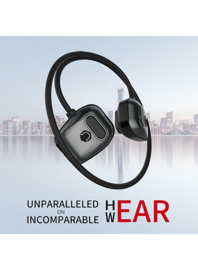 عام عمر بطارية طويل للغاية ، ذاكرة 32 جرام ، مستوى 8 مقاوم للماء ، باس غير داخل الأذن ، تشغيل سماعات توصيل العظام الرياضية - Image 2