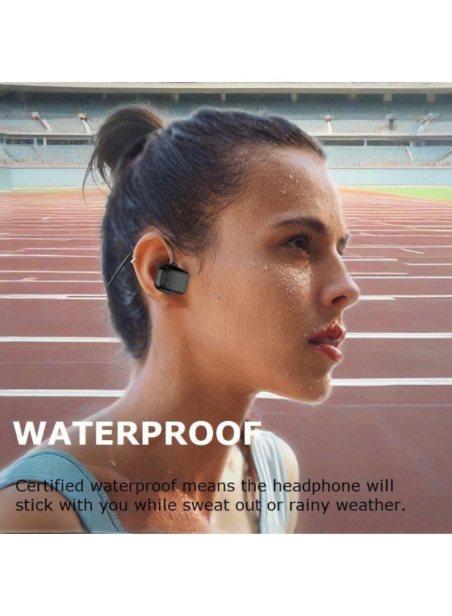 عام عمر بطارية طويل للغاية ، ذاكرة 32 جرام ، مستوى 8 مقاوم للماء ، باس غير داخل الأذن ، تشغيل سماعات توصيل العظام الرياضية - Image 3