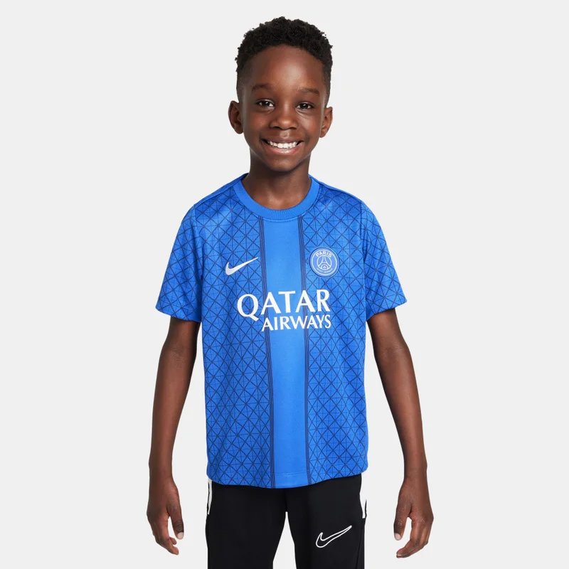 Nike Kids' Paris Saint-Germain Academy Pro Home Pre-Match Football Top
